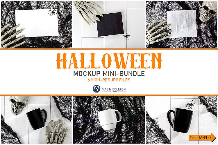 Halloween Mockup - mini bundle