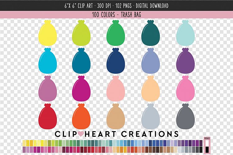 Trash Bag Clip Art - 100 Clip Art Graphics
