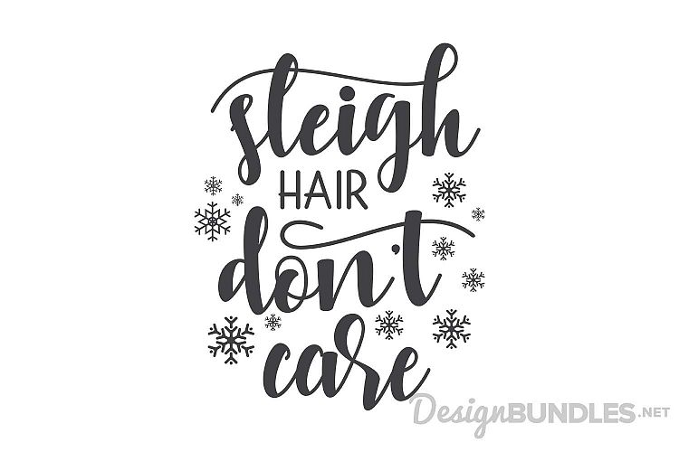 Sleigh Hair Dont Care