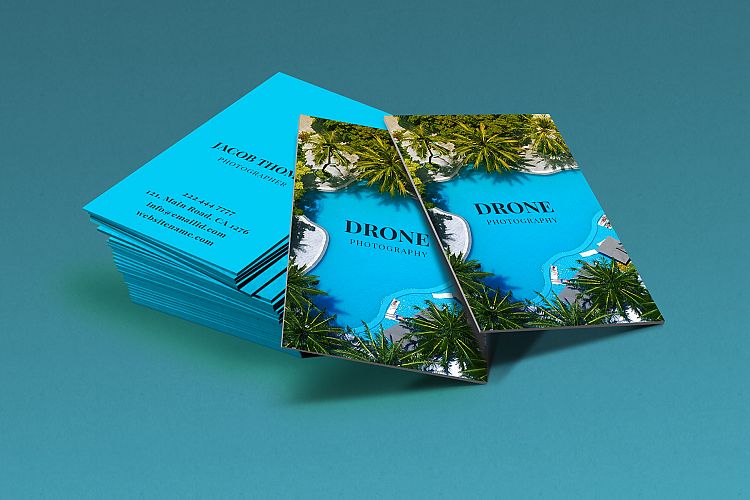 Drone Photography Business Card