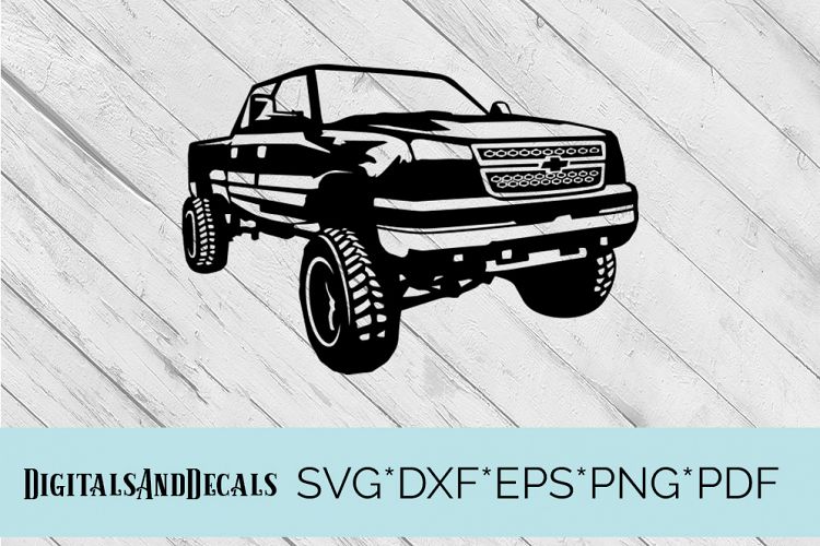 Chevy Truck SVG Cutting File 