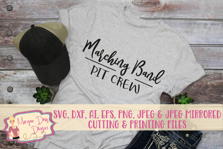Marching Band Pit Crew SVG, DXF, AI, EPS, PNG, JPEG