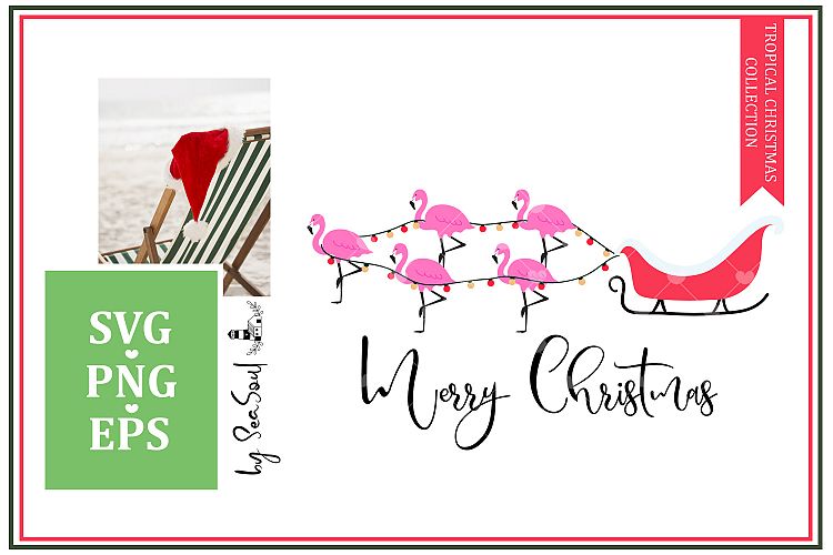 Tropical Christmas Collection SVG vol 9