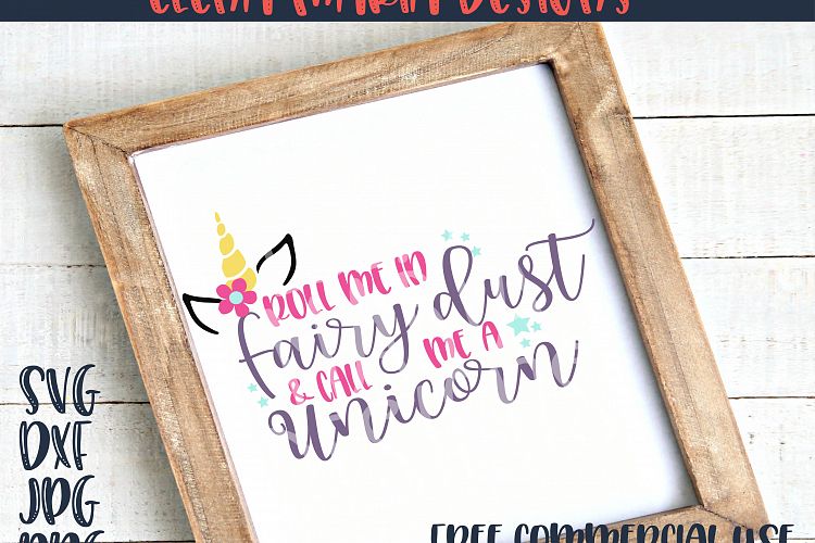 Unicorn SVG, Fairydust Svg, PNG, Cricut Silhouette, JPG 