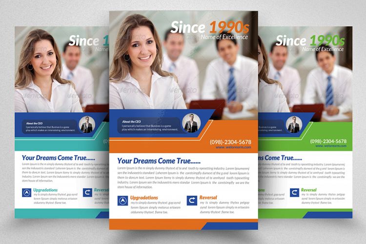 Business Training Agency Flyer Template