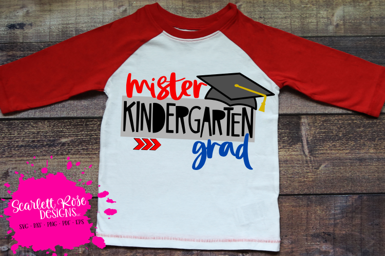 Mister Kindergarten Grad - Boy SVG