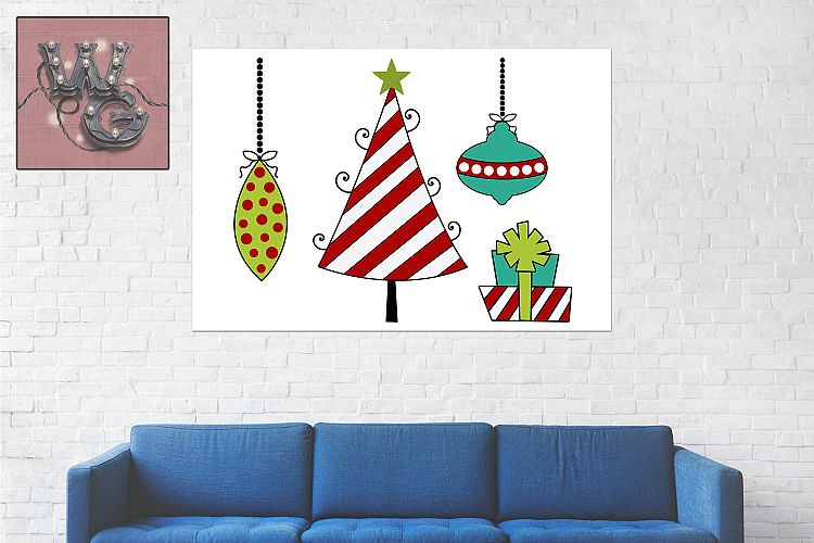 Whimsical Christmas Set SVG DXF PNG JPG Commercial