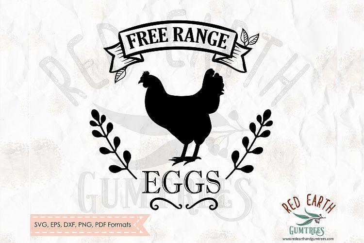 Free range eggs, chicken, Farm in SVG, DXF, PNG, EPS, PDF (131844 ...