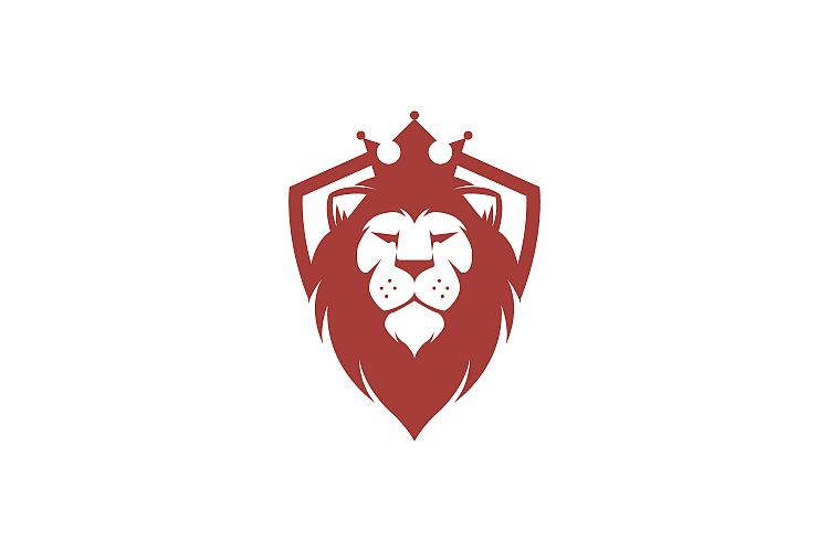 Lion King Shield Logo