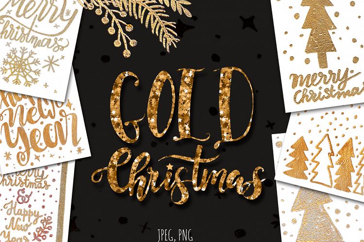 Gold Christmas.