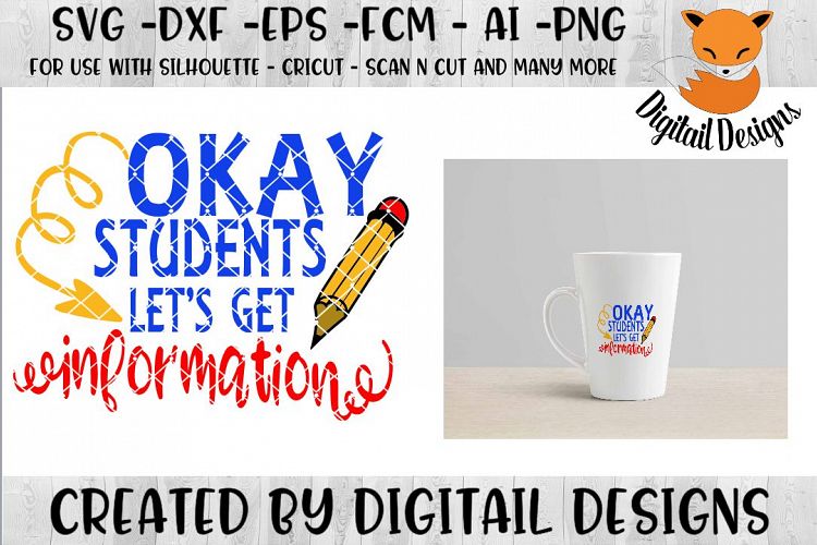 Teacher SVG for Silhouette, Cricut, Scan N Cut