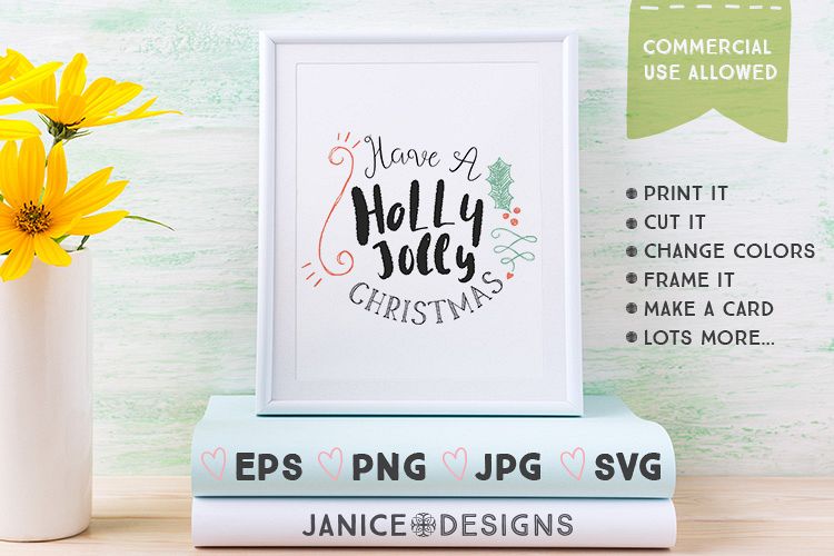 Holly Jolly Christmas Graphics