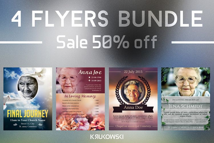 Funeral Flyers Bundle