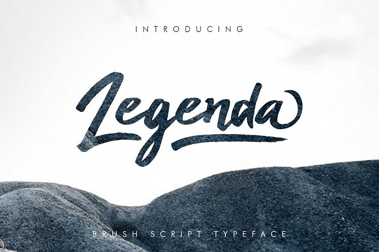 Legenda Brush Font