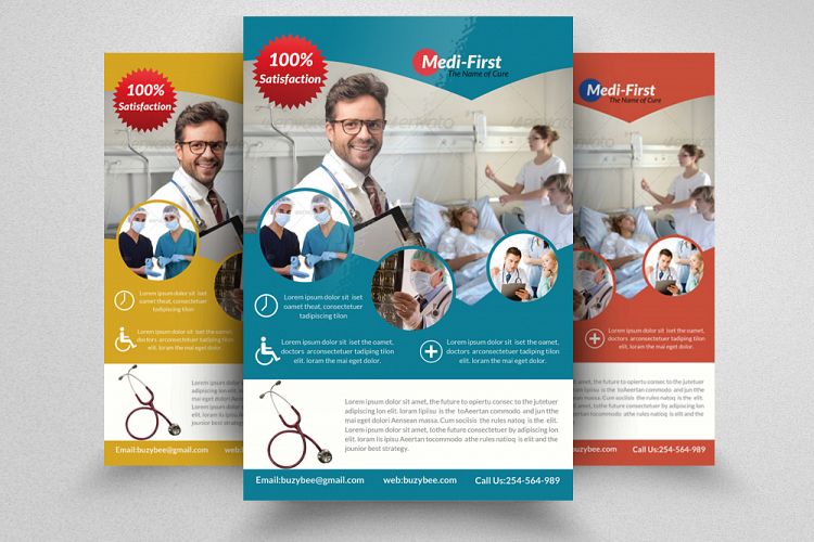 Medical Doctor Flyer Template