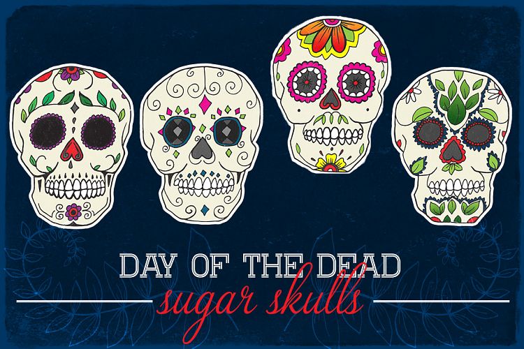 Day of the Dead Calavera Sugar Skulls