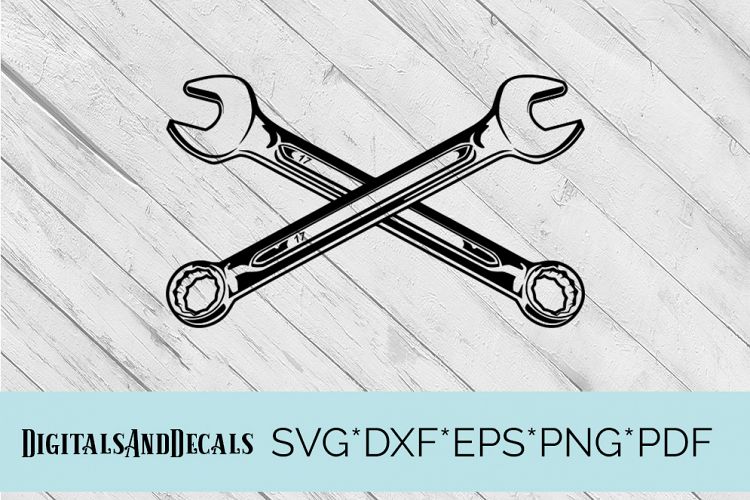 Spanners SVG Cutting File 