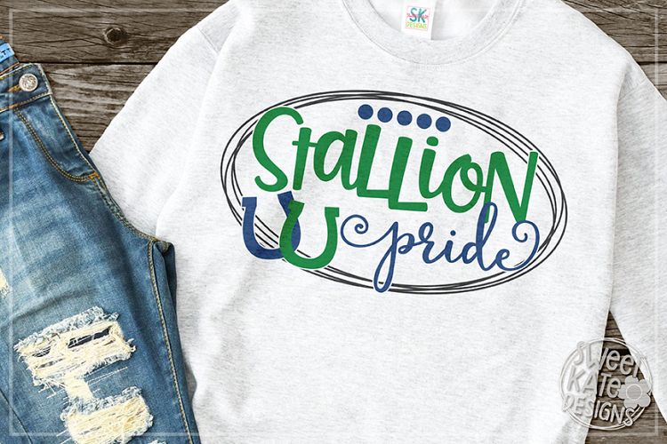 Stallion Pride SVG DXF EPS PNG JPG
