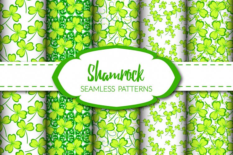 Shamrock - Seamless Patterns