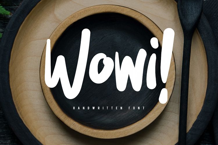 Wowi Brush Font