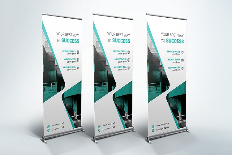 Business Roll Up Banner