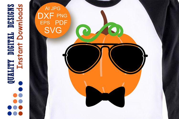 Pumpkin decor svg files Cute Pumpkin with Face Pumpkin boy
