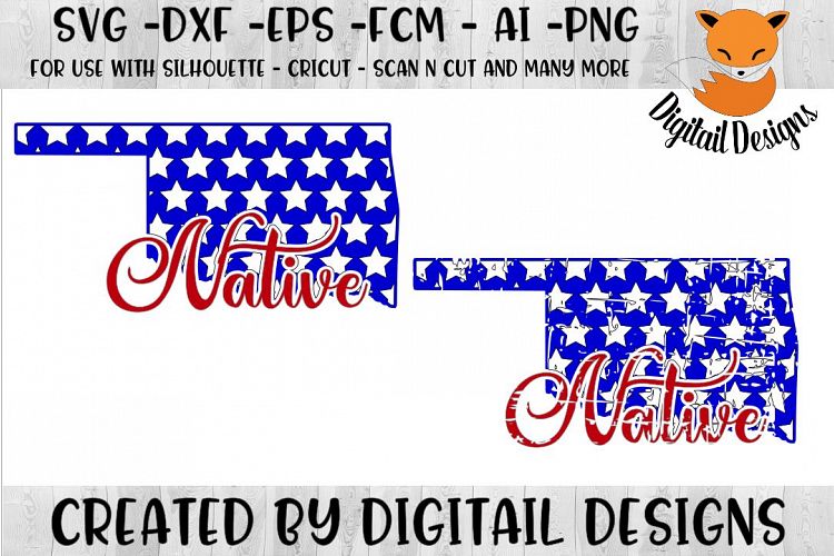 Oklahoma State SVG - png - eps - dxf - ai - fcm -