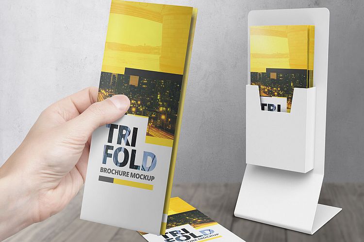 HIGH RES TRI FOLD BROCHURE MOCKUPS
