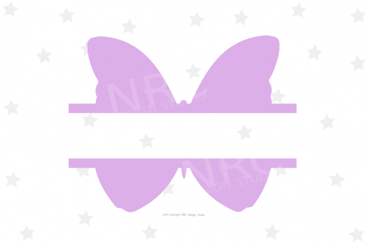 Butterfly Frame SVG File