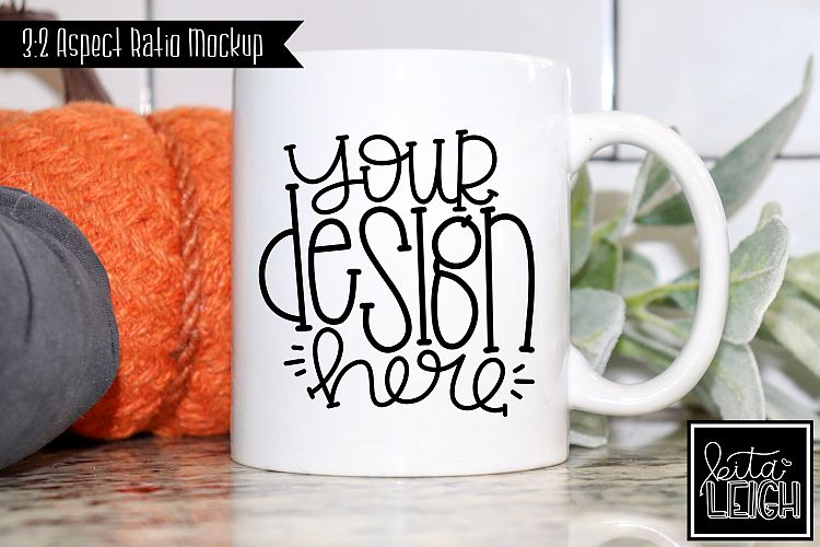 Pumpkin 11 oz Mug Mockup