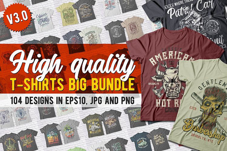High Quality T-shirts BUNDLE