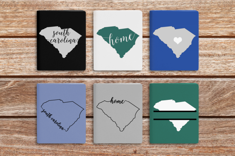 State of South Carolina SVG File Cutting Template