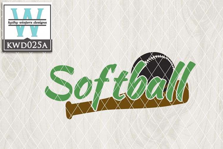 Softball Cutting Files KWD025A