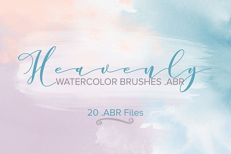 Watercolor Brushes, Photoshop Brushes