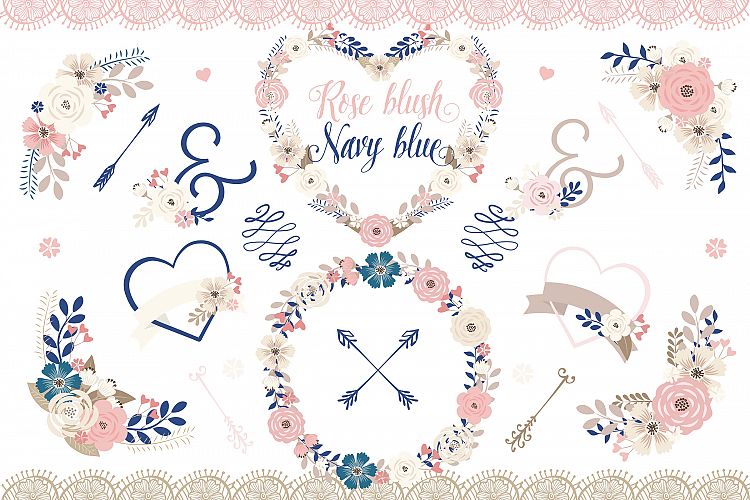 Vector Spring Floral clip arts