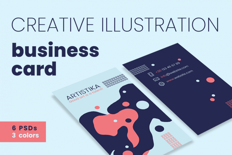 Creative Illustration Business Cards