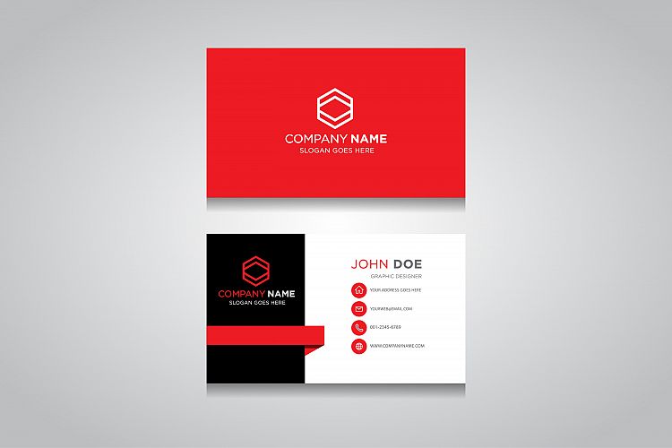 Business Card Template. creative business card