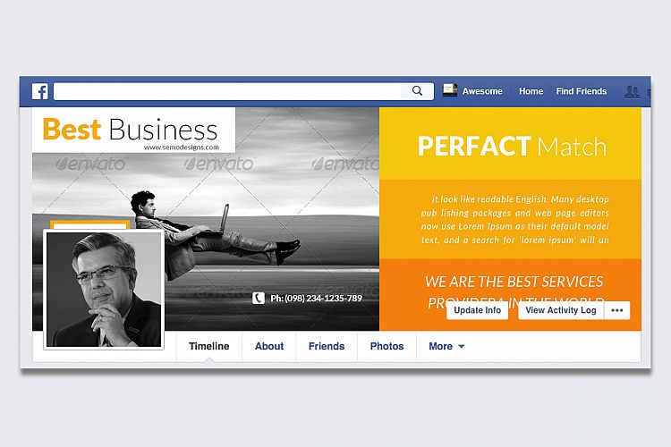 Business Strategy Facebook Timeline Cover