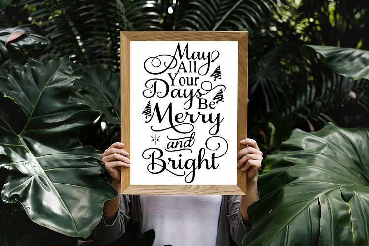 16 Christmas Quotes SVG Design Bundle