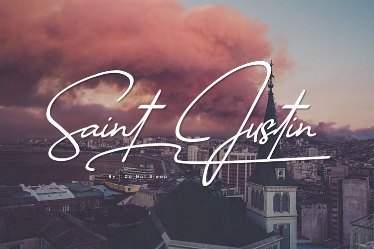 Saint Justin signature
