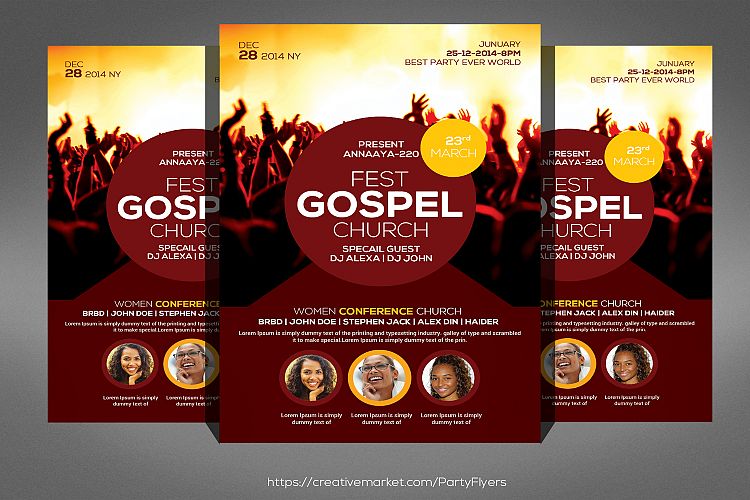 Gospel Fest Flyer
