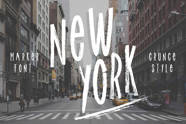 New york font!