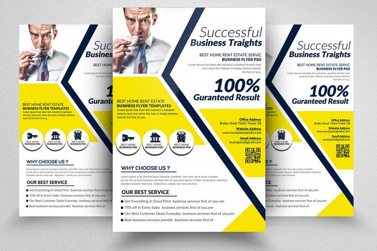 Small Business Consulting Flyer Templates