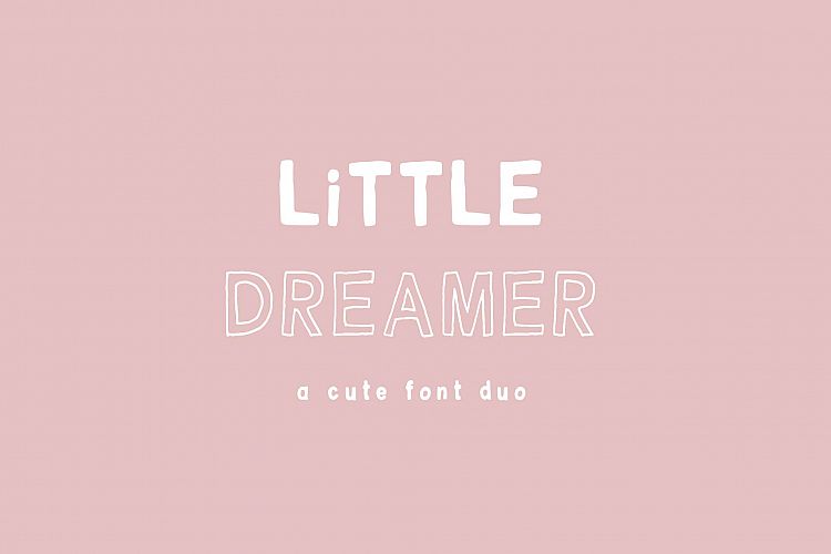 Little Dreamer Font Duo