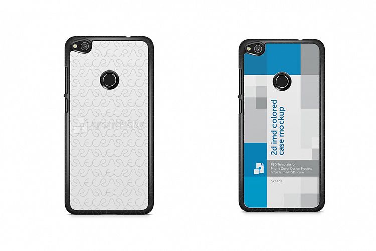 Huawei P8 Lite 2017 2d Colored Phone Cover Design Template example image 1