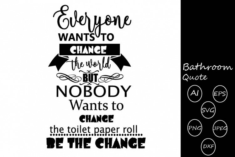 Bathroom quote svg cutting files,washroom quote svg cutting