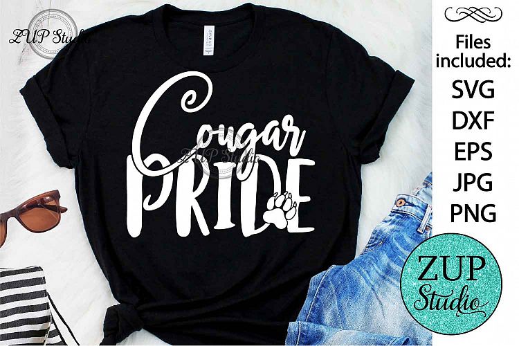 Download Cougar Pride SVG Digital Design Cutting files 413 (210294) | SVGs | Design Bundles