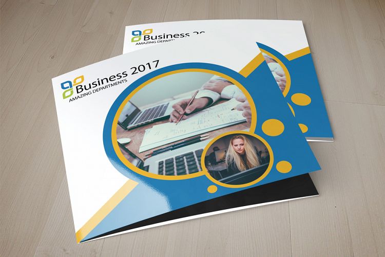 Multiuse Business Square Trifold Brochure