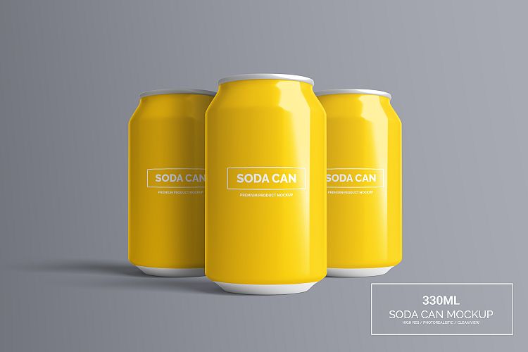 Can Mock-Up - 330ml