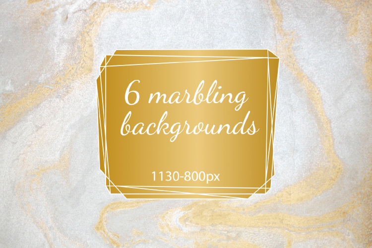 Marbling handdrawn backgrounds